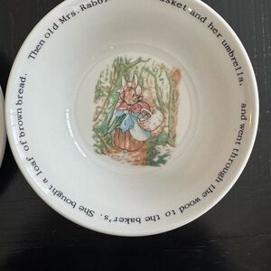 Wedgewood Peter Rabbit Dining Set